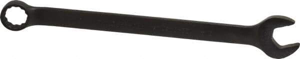 Proto - 3/4" 12 Point Offset Combination Wrench - 15° Offset Angle, 11" OAL, Steel, Black Finish - Exact Tool & Supply