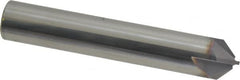 Niagara Cutter - 1/2" Diam 4 Flute Single End Solid Carbide Chamfer Mill - Exact Tool & Supply