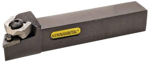 Kennametal - MTJN, Left Hand Cut, 3° Lead Angle, 25mm Shank Height x 25mm Shank Width, Negative Rake Indexable Turning Toolholder - 150mm OAL, TN..2204.. Insert Compatibility, Series Wedgelock - Exact Tool & Supply