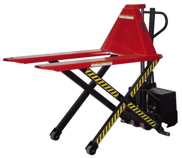 Wesco Industrial Products - 3,000 Lb. Capacity, Lifting Table - 3-1/2 to 31-1/2 Inch Lift Height, 20 x 43 Inch Platform - Exact Tool & Supply