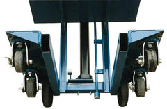 Vestil - 175 Lb Capacity Manual Cable Winch Lift Table - 1/4" to 58" Lift Height, 20" Platform Length x 20" Platform Width - Exact Tool & Supply
