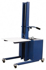 Vestil - 400 Lb Capacity Lift Table - 6-1/2" Lift Height, 20" Platform Length x 24" Platform Width - Exact Tool & Supply