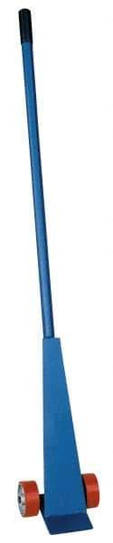 Vestil - 5,000 Lbs. Load Limit 6 Ft. Long Pry Bar Lever Dolly - 6 Inches Wide x 3-3/4 Inch Deep Nose, Steel Handle, Poly-On-Steel Wheels - Exact Tool & Supply