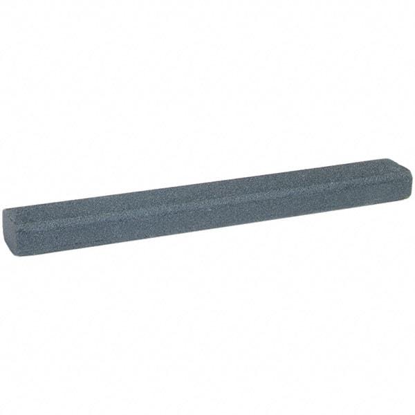Norton - 10" Long x 1-1/4" Wide x 3/4" Thick, Silicon Carbide Sharpening Stone - Flat Stone, Coarse Grade - Exact Tool & Supply