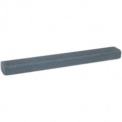 Norton - 10" Long x 1-1/4" Wide x 3/4" Thick, Silicon Carbide Sharpening Stone - Flat Stone, Coarse Grade - Exact Tool & Supply