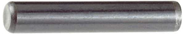 Holo-Krome - 5/16" Diam x 1" Pin Length 4000 Alloy Steel Oversized Dowel Pin - Black Luster Finish, C 47-58 & C 60 (Surface) Hardness, 1 Beveled & 1 Rounded End - Exact Tool & Supply