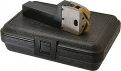 Dorian Tool - 1 Inch Wide x 6-7/8 Inch Long Shank, Cut Knurler - 2 Knurls Required, Includes Knurl Wheels, Straight Knurl Pattern, Series M - Exact Tool & Supply