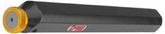 Dorian Tool - 1-3/8 Inch Inside Diameter 1-1/4 Inch Shank Diameter, Internal Machine Knurler - 10 Inch Long, 1 Inch Knurl Diameter, 3/8 Inch Face Width, 1/2 Inch Hole Diameter, 1 Knurl Required - Exact Tool & Supply
