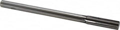 Made in USA - 0.635" Carbide-Tipped 6 Flute Chucking Reamer - Exact Tool & Supply