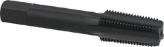 OSG - 1/8-27 NPT Thread, 4 Flute Standard Pipe Tap - 2-1/8" OAL, 3/4" Thread Length, 5/16" Shank Diam, Oxide Finish, High Speed Steel - Exact Tool & Supply