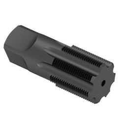 OSG - 2 - 11-1/2 NPT Thread, 7 Flute Standard Pipe Tap - 4-1/2" OAL, 1-3/4" Thread Length, 1-7/8" Shank Diam, Oxide Finish, High Speed Steel - Exact Tool & Supply