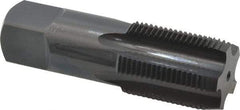 OSG - 3/4-14 NPS Thread, 5 Flute Standard Pipe Tap - 3-1/4" OAL, 1-3/8" Thread Length, 29/32" Shank Diam, Oxide Finish, High Speed Steel - Exact Tool & Supply