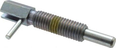 Gibraltar - 5/8-11, 1.82" Thread Length, 0.38" Plunger Diam, 1 Lb Init to 5 Lb Final End Force, Steel Locking L Handle Plunger - 3.05" Body Length, 2" Length Under Head, Locking Element, 1" Plunger Projection - Exact Tool & Supply