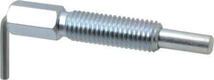 Gibraltar - 5/8-11, 1.82" Thread Length, 0.38" Plunger Diam, 1 Lb Init to 5 Lb Final End Force, Steel L Handle Plunger - 3.05" Body Length, 2" Length Under Head, 1" Plunger Projection - Exact Tool & Supply