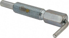 Gibraltar - 5/8-11, 1.82" Thread Length, 0.38" Plunger Diam, 1 Lb Init to 5 Lb Final End Force, Steel L Handle Plunger - 3.05" Body Length, 2" Length Under Head, Locking Element, 1" Plunger Projection - Exact Tool & Supply