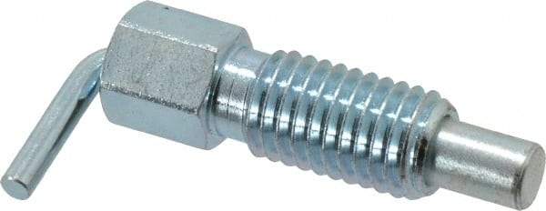 Gibraltar - 5/8-11, 1.07" Thread Length, 0.38" Plunger Diam, 0.75 Lb Init to 2.5 Lb Final End Force, Steel L Handle Plunger - 1.88" Body Length, 1-1/4" Length Under Head, 1/2" Plunger Projection - Exact Tool & Supply