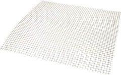 Value Collection - 21 Gage, 0.032 Inch Wire Diameter, 4 x 4 Mesh per Linear Inch, Stainless Steel, Welded Fabric Wire Cloth - 0.218 Inch Opening Width, 12 Inch Wide x 12 Inch Stock Length - Exact Tool & Supply