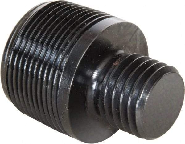 Enerpac - 1-8 & 1-1/4 - 11-1/2 Thread, Hydraulic Cylinder Threaded Male Adapter - 2-3/16" Diam, 5 Ton Capacity - Exact Tool & Supply