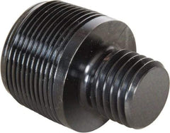 Enerpac - 1-8 & 1-1/4 - 11-1/2 Thread, Hydraulic Cylinder Threaded Male Adapter - 2-3/16" Diam, 5 Ton Capacity - Exact Tool & Supply