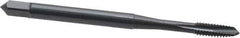 OSG - #5-40 UNC, 3 Flute, Oxide Finish, Powdered Metal Spiral Point Tap - Plug Chamfer, Right Hand Thread, 1-15/16" OAL, 5/8" Thread Length, 0.141" Shank Diam, 2B/3B Class of Fit, Series 312 - Exact Tool & Supply