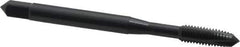 OSG - #10-32 UNF, 3 Flute, Oxide Finish, Powdered Metal Spiral Point Tap - Plug Chamfer, Right Hand Thread, 2-3/8" OAL, 7/8" Thread Length, 0.194" Shank Diam, 2B Class of Fit, Series 312 - Exact Tool & Supply