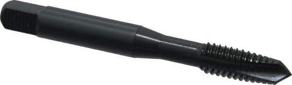 OSG - 5/16-18 UNC, 3 Flute, Oxide Finish, Powdered Metal Spiral Point Tap - Plug Chamfer, Right Hand Thread, 2-23/32" OAL, 1-1/8" Thread Length, 0.318" Shank Diam, 2B Class of Fit, Series 312 - Exact Tool & Supply