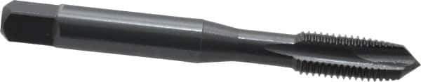 OSG - 5/16-24 UNF, 3 Flute, Oxide Finish, Powdered Metal Spiral Point Tap - Plug Chamfer, Right Hand Thread, 2-23/32" OAL, 1-1/8" Thread Length, 0.318" Shank Diam, 3B Class of Fit, Series 312 - Exact Tool & Supply