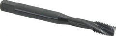 OSG - 1/4-28 UNF 3 Flute 3B Modified Bottoming Spiral Flute Tap - Powdered Metal, Oxide Finish, 2-1/2" OAL, Right Hand Flute, Right Hand Thread, H3, Series 313 - Exact Tool & Supply