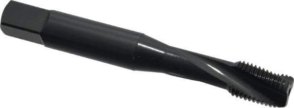 OSG - 3/8-24 UNF 3 Flute 3B Modified Bottoming Spiral Flute Tap - Powdered Metal, Oxide Finish, 2-15/16" OAL, Right Hand Flute, Right Hand Thread, H3, Series 313 - Exact Tool & Supply
