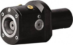Seco - Right Hand Cut, C5 Modular Connection, Round Shank Lathe Modular Clamping Unit - 50mm Square Shank Diam, Series Seco-Capto VDI Straight DIN69880 Clamping Unit - Exact Tool & Supply