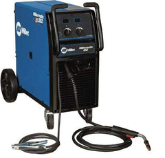 Miller Electric - 200A/28V at 60 Percent Duty Cycle, 250A/28V at 40 Percent Duty Cycle, Single Phase MIG Welder - 30 to 300 Amperage Rate, 230V/460V/575V Volt Input, DC Output, 40 Inch Long x 19 Inch Wide x 30 Inch High - Exact Tool & Supply