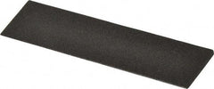 Made in USA - 4" Long x 1" Wide x 1/8" Thick, Aluminum Oxide Sharpening Stone - Knife, Coarse Grade - Exact Tool & Supply