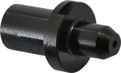 Gibraltar - 0.5293" Nose Diam, 11/16" Nose Length, 1-1/8" Collar Diam, Slip Fit Round Straight Locating Pin - Low Carbon Steel, 3/4" Tail Diam, 1-15/16" OAL, +0.0000" Tolerance - Exact Tool & Supply