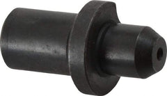 Gibraltar - 0.623" Nose Diam, 11/16" Nose Length, 1-1/8" Collar Diam, Slip Fit Round Straight Locating Pin - Low Carbon Steel, 3/4" Tail Diam, 1-15/16" OAL, +0.0000" Tolerance - Exact Tool & Supply