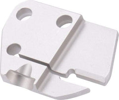 Iscar - Left Hand Cut, 3mm Insert Width, Cutoff & Grooving Support Blade for Indexables - 20mm Max Depth of Cut, 6mm Head Projection - Exact Tool & Supply