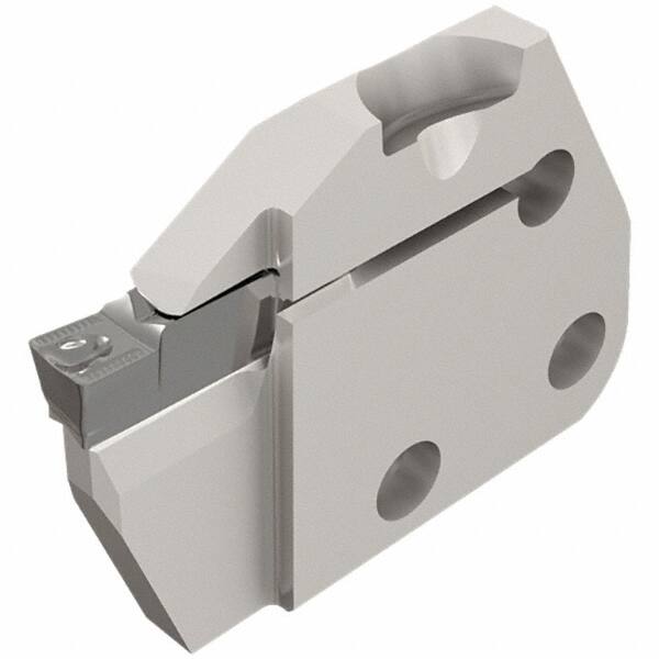 Iscar - 0.236" Min Width x 0.866" Max Depth HGPAD Right Hand Indexable Grooving Blade - Exact Tool & Supply