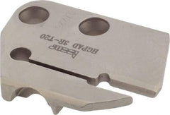 Iscar - Right Hand Cut, 3mm Insert Width, Cutoff & Grooving Support Blade for Indexables - 20mm Max Depth of Cut, 6mm Head Projection - Exact Tool & Supply