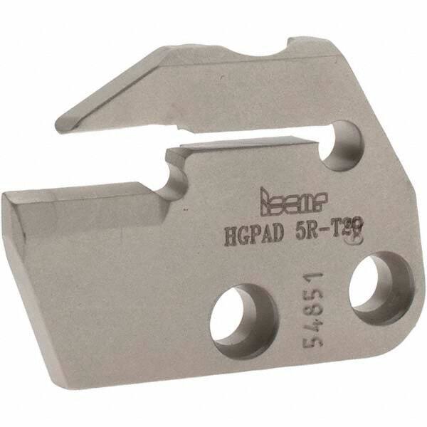 Iscar - Right Hand Cut, 5mm Insert Width, Cutoff & Grooving Support Blade for Indexables - 20mm Max Depth of Cut, 6mm Head Projection - Exact Tool & Supply