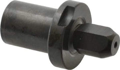 Gibraltar - 0.5293" Nose Diam, 11/16" Nose Length, 1-1/8" Collar Diam, Slip Fit Diamond Straight Locating Pin - Low Carbon Steel, 3/4" Tail Diam, 1-15/16" OAL, Relieved, +0.0000" Tolerance - Exact Tool & Supply