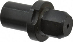 Gibraltar - 0.748" Nose Diam, 11/16" Nose Length, 1-1/8" Collar Diam, Slip Fit Diamond Straight Locating Pin - Low Carbon Steel, 3/4" Tail Diam, 1-15/16" OAL, Relieved, +0.0000" Tolerance - Exact Tool & Supply