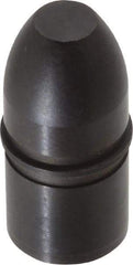 Gibraltar - 0.4999" Nose Diam, 0.187" Nose Length, 0.532" Collar Diam, Bullet Straight Locating Pin - Steel, 0.5017" Tail Diam, 1/2" Tail Length, 1.094" OAL, +0.0000" Tolerance - Exact Tool & Supply