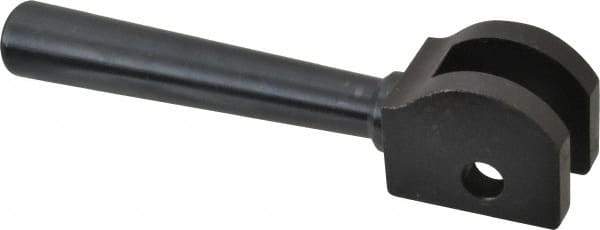 Gibraltar - 3/8" Hole Diam, 5" Hole Ctr to Lever End, 1-1/8" Overall Width, Heat Treated Steel, Double Cam, Clamp Cam Lever - 7/64" Travel, 15/16" Hole Ctr to Cam End Radius, 1/2" Space Between Cams - Exact Tool & Supply