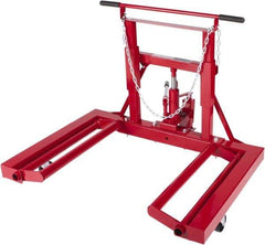 Sunex Tools - 3 Wheel, 1,500 Lb Capacity, Easy Roller - 25 to 52" Steel Wheels - Exact Tool & Supply