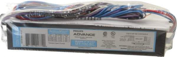 Philips Advance - 1 Lamp, 120-277 Volt, 0.16 to 0.30 Amp, 0 to 39 Watt, Programmed Start, Electronic, Dimmable Fluorescent Ballast - 1.00/0.03 Ballast Factor, T8 Lamp - Exact Tool & Supply