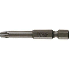 Wiha - T10 Power Bit - 1/4" Drive, 2" OAL - Exact Tool & Supply