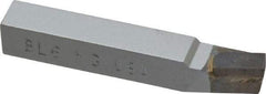 Accupro - 3/8 x 3/8" Shank, Lead Angle Turning Single Point Tool Bit - BL-6, Grade Micrograin - Exact Tool & Supply