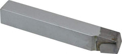 Accupro - 7/16 x 7/16" Shank, Lead Angle Turning Single Point Tool Bit - BL-7, Grade Micrograin - Exact Tool & Supply