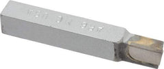 Accupro - 3/8 x 3/8" Shank, Square Shoulder Turning Single Point Tool Bit - AR-6, Grade Micrograin - Exact Tool & Supply