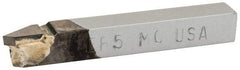 Accupro - 5/16 x 5/16" Shank, Offset Threading Single Point Tool Bit - ER-5, Grade Micrograin - Exact Tool & Supply