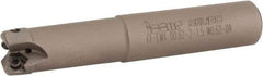 Iscar - 5/8" Cut Diam, 0.06" Max Depth, 5/8" Shank Diam, Weldon Shank Indexable High-Feed End Mill - Screw Holding Method, H600 WXCU 04 Insert, FF EWX-04 Toolholder, Through Coolant - Exact Tool & Supply